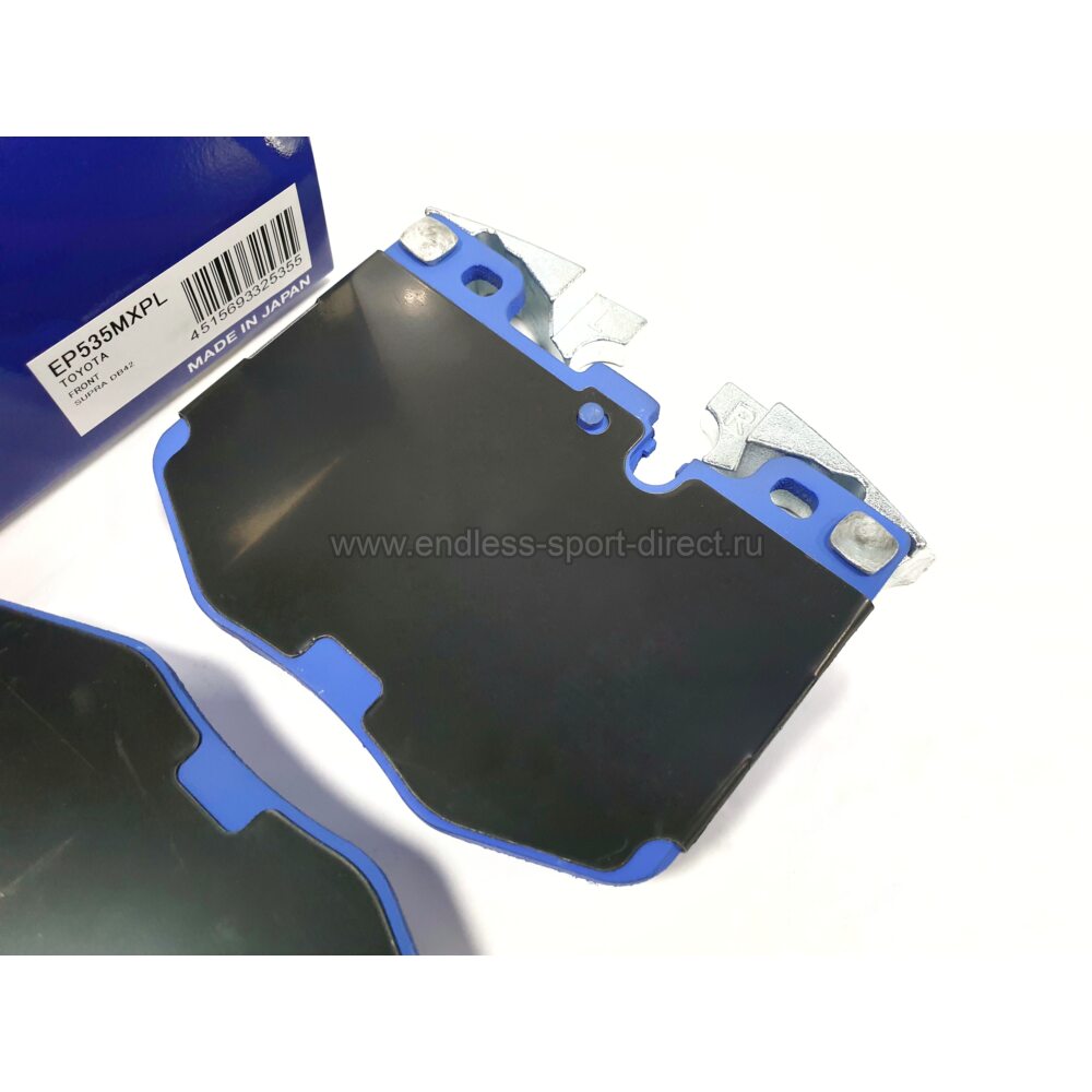 ENDLESS EP535536MX72PLUS Pads front and rear (SET) for TOYOTA